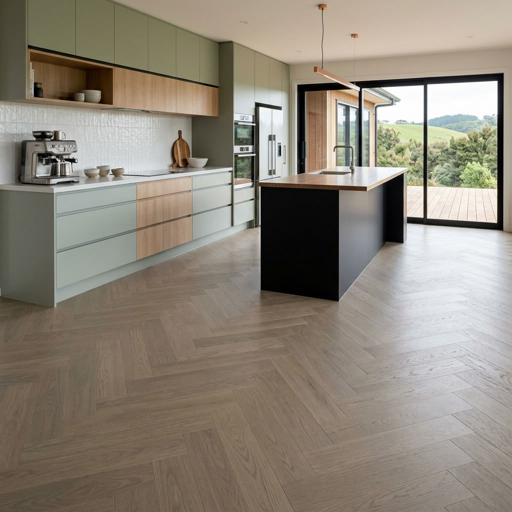 Linen Oak Herringbone - DUKE125-7102 - Image 4