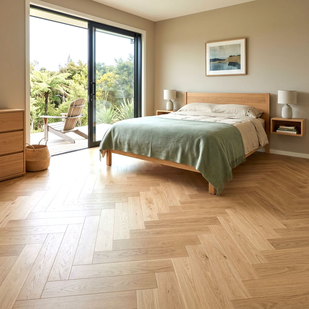 Meadow Oak Herringbone - DUKE125-S007 - Image 3