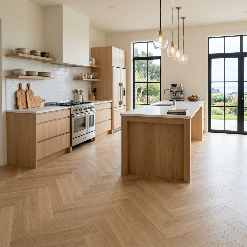Meadow Oak Herringbone - DUKE125-S007 - Image 4