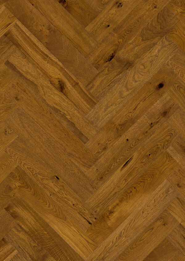 Herringbone wood flooring