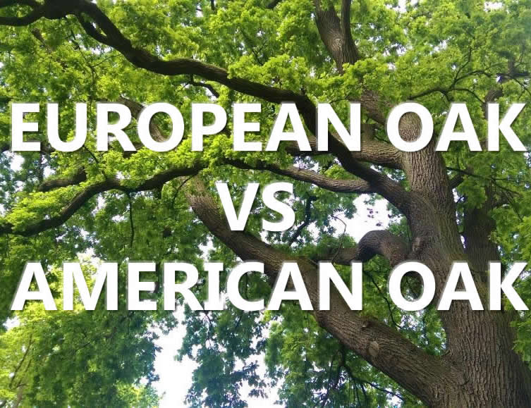 European Oak or American white Oak flooring