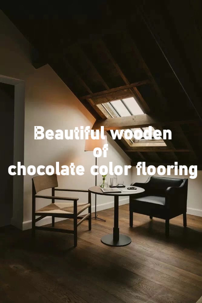 beautiful wooden of Chocolate colors flooring