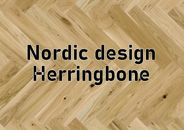 Nordic Herringbone style design wood flooring ,wall,kitchen and bathroom