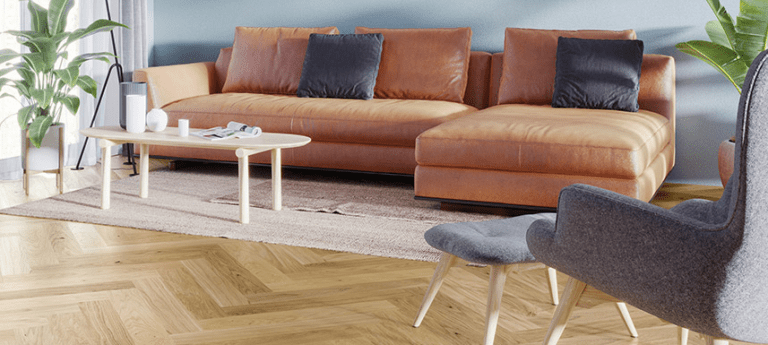 Wood Herringbone flooring piecing meets warm elegance, Elegance can be found in the details. hardwood floor is best choice.Barlinek herringbone floors
