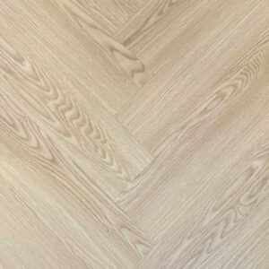 Herringbone SPC hybrid flooring, Oak barrels commercial grade.