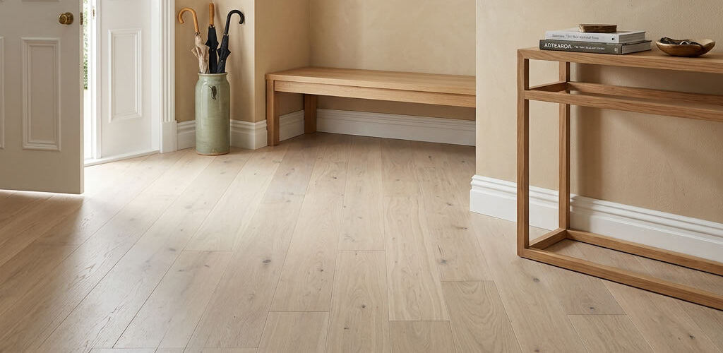 Alpine Oak Parquet captures the fresh, natural beauty of European Oak in a light and airy tone inspired by New Zealand's alpine landscapes.