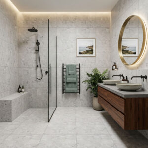 Mount Tasman Grey Matt Tiles - 62018M