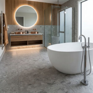 Mount Sefton Grey Matt Tiles - 62019M