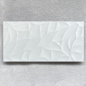 Embossed White Tile