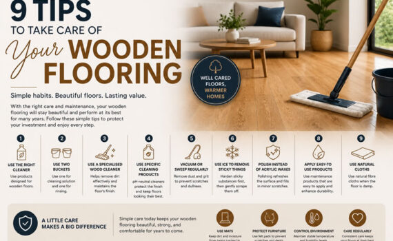 Wooden flooring can add warmth, character, and long-term value to a home. Whether you have solid timber, engineered wood, laminate, or a wood-look flooring product, proper care and maintenance are important to help protect the appearance and performance of the floor.