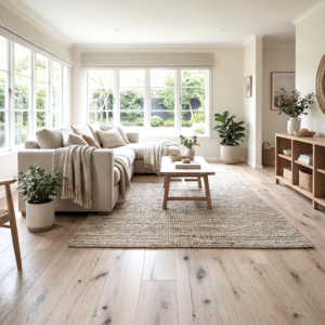 Engineered antiqued white ivory wood- AN13