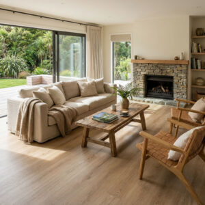 Crow Oak invites the feeling of quiet optimism into a space. With its warm honey-brown base and softly golden undertones, this tone speaks of natural simplicity and timeless ease.