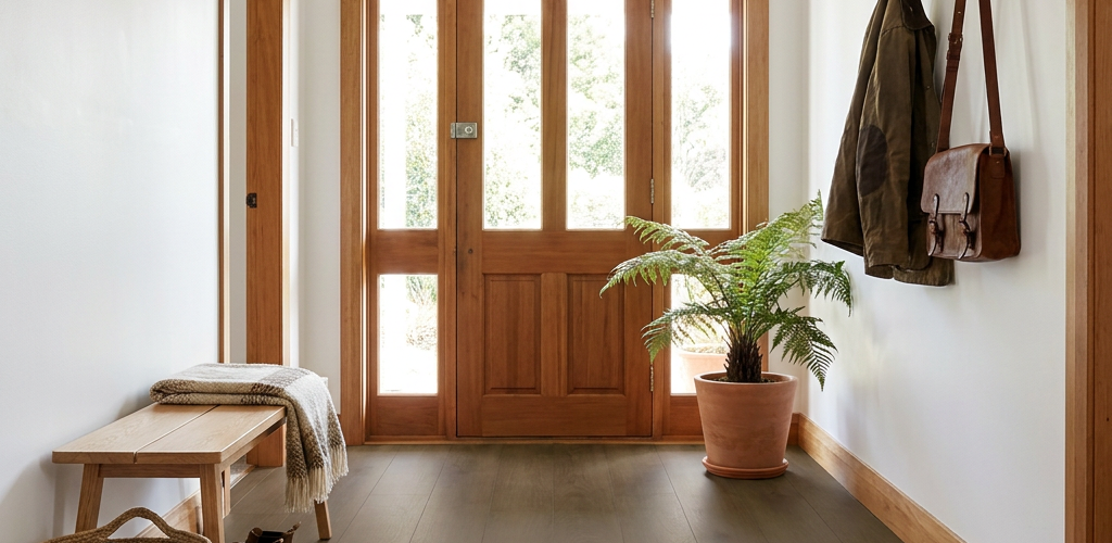 Aqua-Block Kauri Oak Stepcasa 85317 presents a deep, mid-to-dark brown tone that carries with it an impression of quiet strength and maturity.