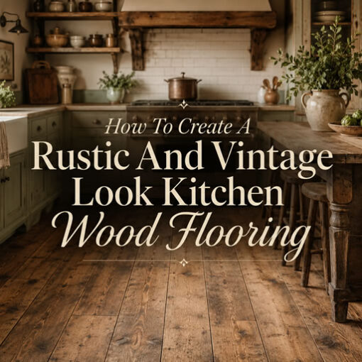 Create a Vintage Look with Kitchen Wood Flooring | Floorco