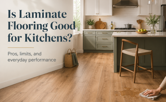 When it comes to updating your kitchen, a vital aspect of home improvement is choosing what goes underfoot. Floors have to face up to spills, foot traffic, hastily-dropped knives, scurrying pets, and the odd out-of-control dinner party.Laminate flooring seems to pop up repeatedly as a serious contender, but is it durable enough to stack up for a Kiwi kitchen?
