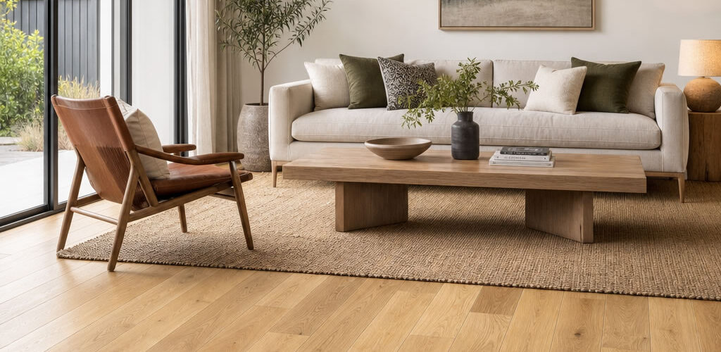 Oak Nature Vale Parquet presents a beautifully stained oak floor enriched with subtle colour variations and expressive natural features.
