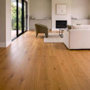 Autumn Oak Parquet showcases the natural warmth and expressive beauty of genuine Oak in a rich, seasonally inspired finish. Its balanced combination of golden wheat, warm honey, and soft amber-brown undertones recalls the inviting colours of early autumn, creating a floor that feels comfortable, established, and naturally refined.
