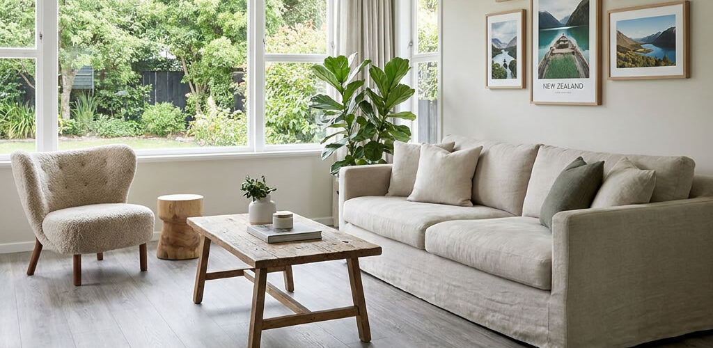 This Grey Oak Laminate Flooring features an oak effect laminate surface with EIR technology, designed as a floating laminate installation with a secure click lock system, wide plank format, and a natural grey wood look.