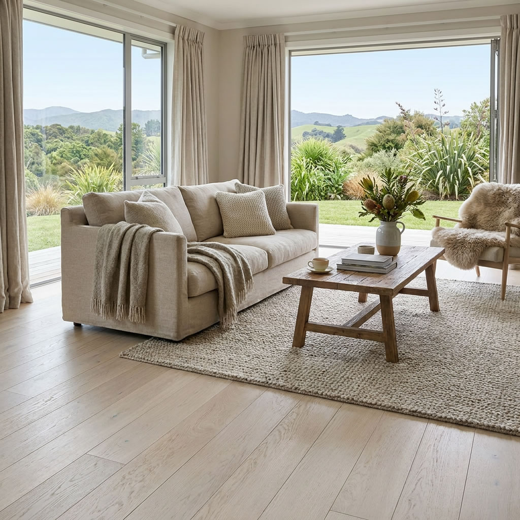 Engineered white plus oak wood flooring-FP01 - Image 2