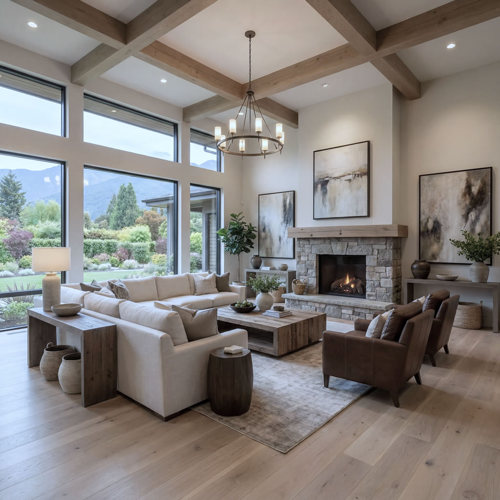 GL flooring Engineered bright white wood- GL15 - Image 2