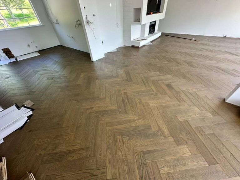 Engineered Wood Herringbone Queenstown Tea flooring HB-03