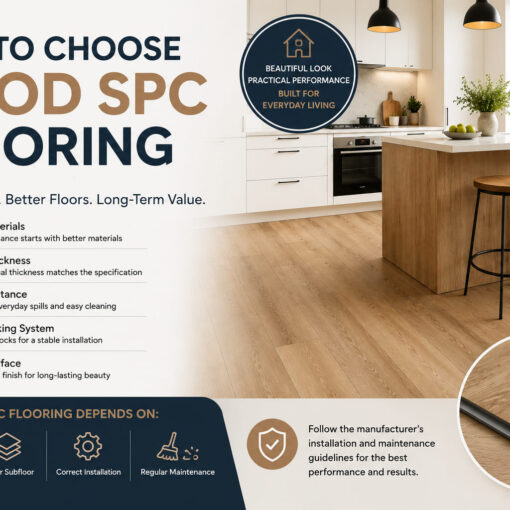 Many homeowners want flooring that looks beautiful, performs well, and fits their budget. However, choosing the right flooring is not only about colour or appearance. It is also important to consider the material, thickness, surface finish, installation method, durability, maintenance requirements, and how the flooring will be used in daily life.