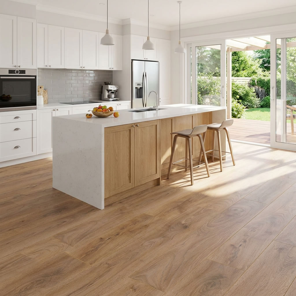 Krono-5947 laminate flooring Historic Oak
