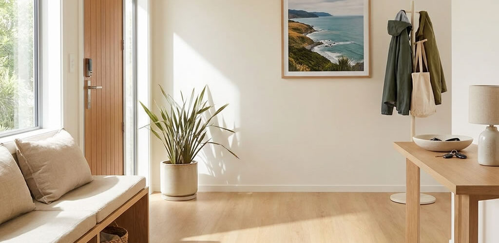 Krono Blonde Montreux Oak laminate flooring offers a bright and elegant interpretation of natural oak timber.