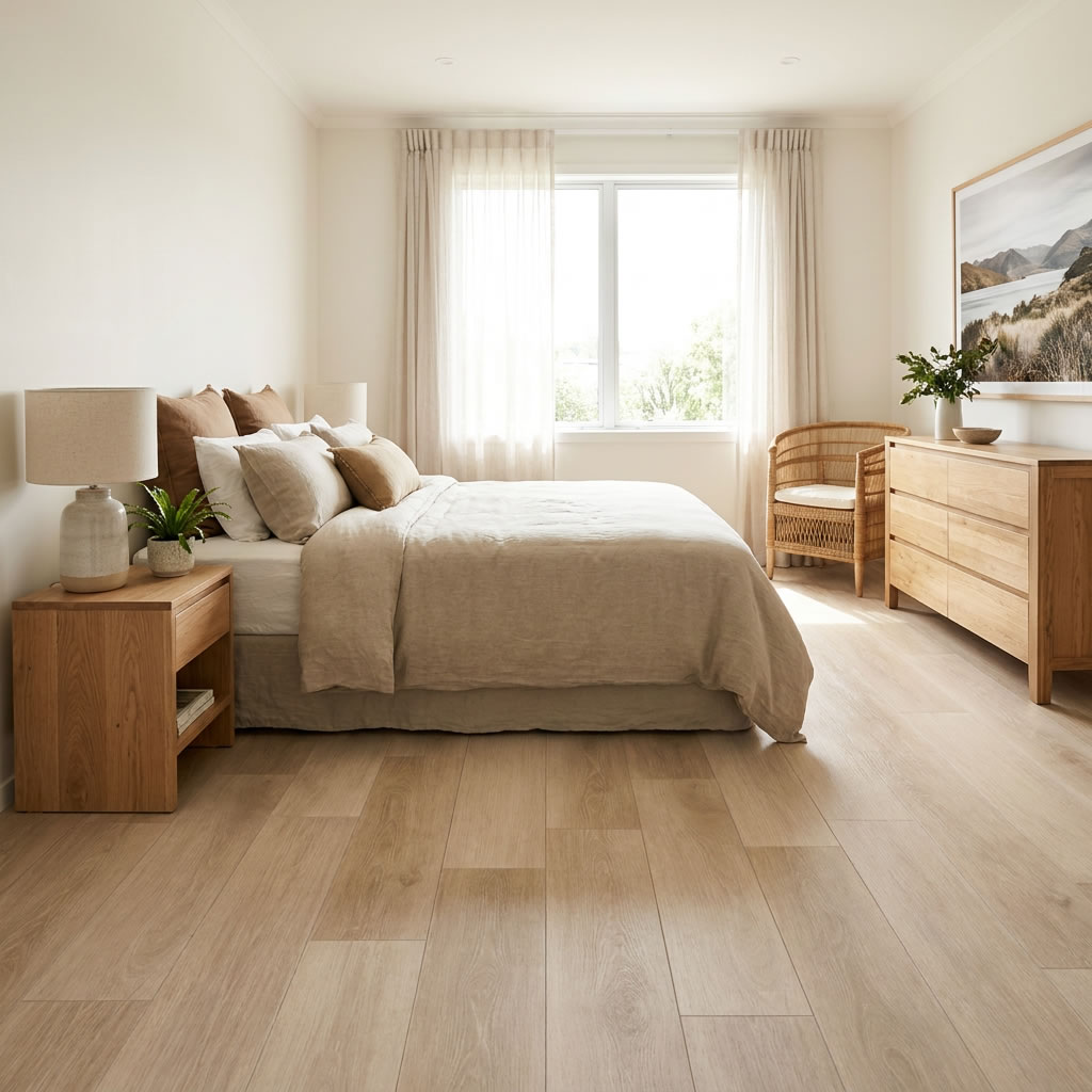 NZCORE MAX1050 Soft Greige Oak is a refined SPC flooring and hybrid flooring design created to suit modern living environments across New Zealand.