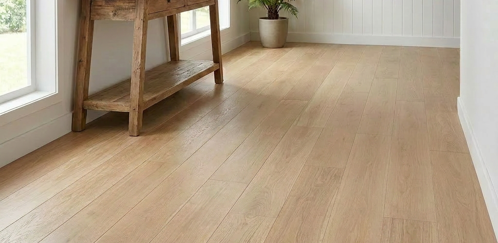 Barlinek Oak Glee is a European-made engineered oak flooring that brings a sense of calm, warmth, and natural balance into interior spaces.