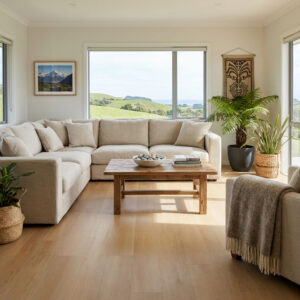 NZCORE Pure-04 is a modern SPC flooring and hybrid flooring design created to deliver subtle elegance and natural warmth into residential interiors.