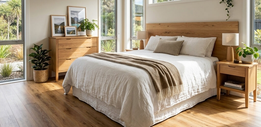 NZCORE Pure-06 Gold Core is a premium SPC flooring and hybrid flooring design created to introduce warmth, elegance, and refined character into modern residential interiors.