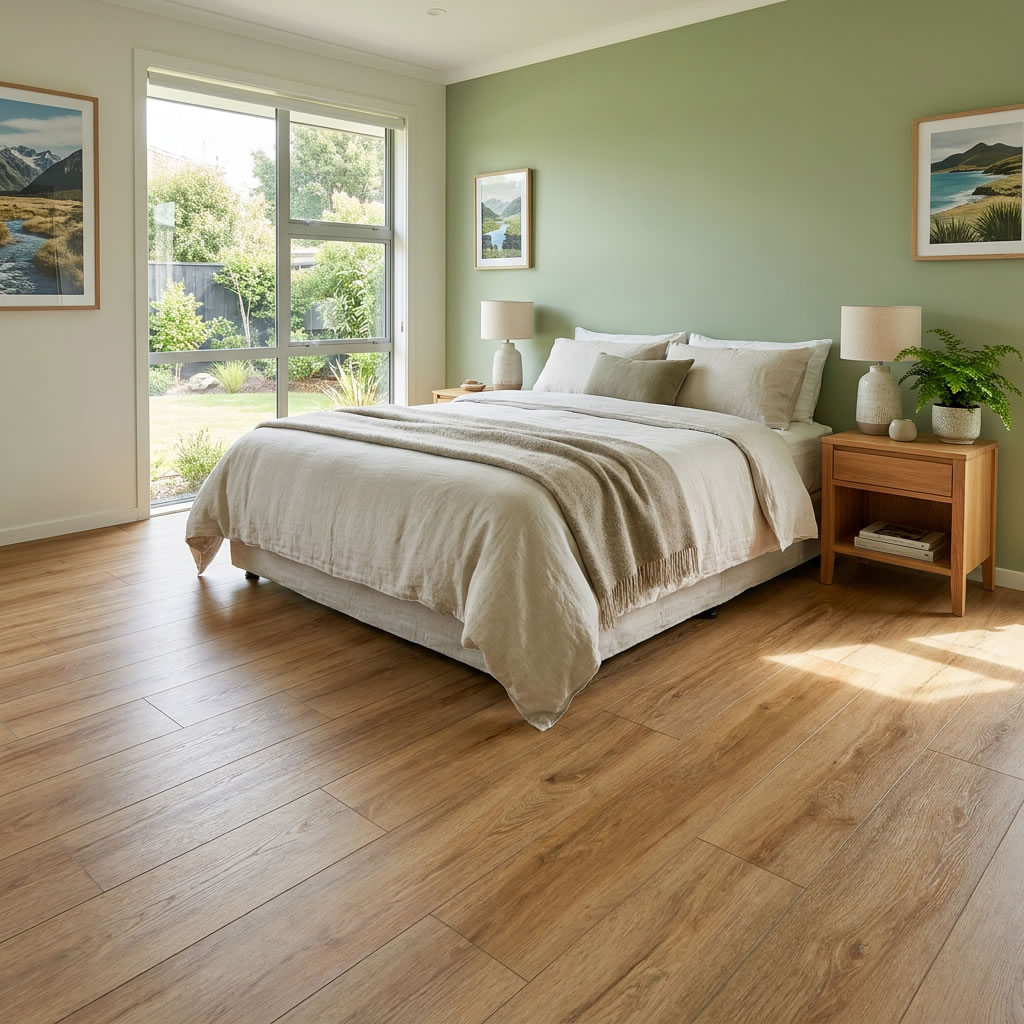 NZCORE Pure-09 is a modern SPC flooring and hybrid flooring design created to deliver clean elegance and natural warmth to residential interiors.