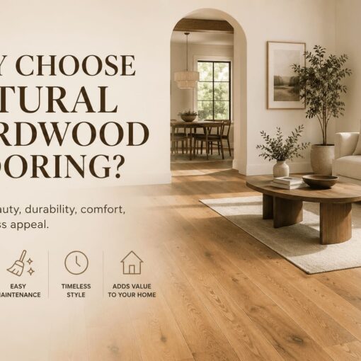 Natural hardwood flooring has been used in homes and buildings for centuries. Its lasting popularity comes from its natural beauty, durability, and timeless appeal. For homeowners who want a floor with genuine character and long-term value, hardwood remains one of the most desirable flooring options.
