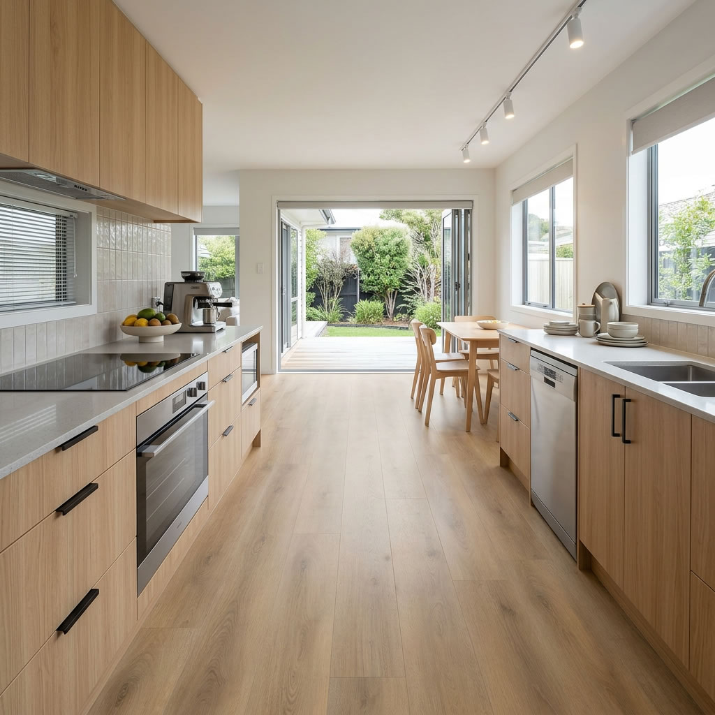 NZCORE Nordic Oak S325 8mm Hybrid Flooring - Image 4