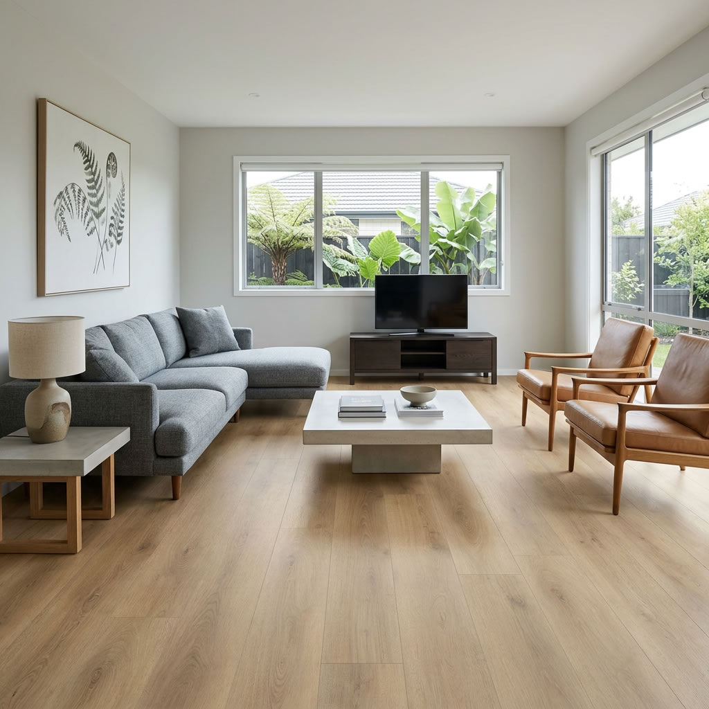 NZCORE Nordic Oak S325 8mm Hybrid Flooring - Image 3