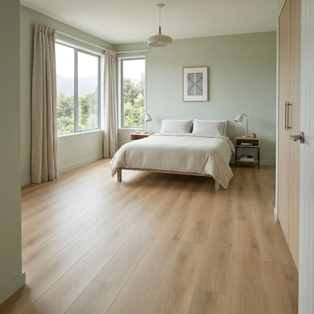 NZCORE Nordic Oak S325 8mm Hybrid Flooring - Image 2
