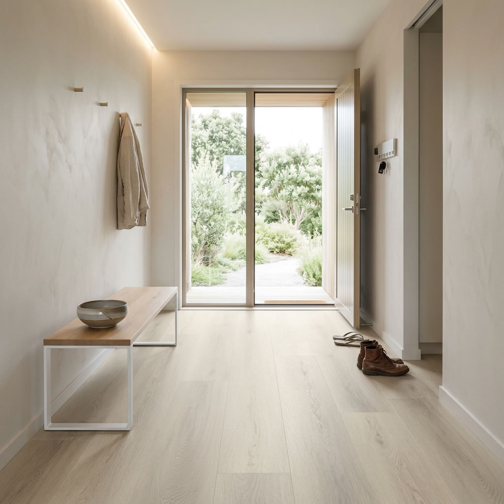 NZCORE Silver Oak S366 8mm Hybrid Flooring - Image 3