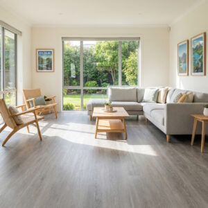 The 6.5mm Luxury SPC Hybrid Flooring in Oak Town has been developed as a reliable option for residential interiors where comfort, practicality, and modern design are equally important