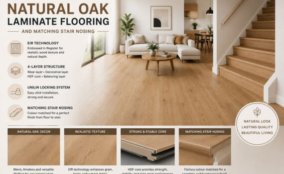 Laminate flooring is a composite flooring product made from several layers fused to form a stable and practical floorboard. A typical laminate flooring plank includes at least four main layers: the surface wear layer, decorative design layer, HDF core layer, and backing or balancing layer.