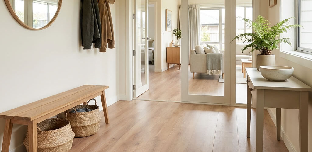 BerryAlloc Belgium Made Allegro Natural laminate flooring combines European craftsmanship with modern laminate technology to create a durable and visually authentic wood-look flooring solution.