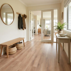 BerryAlloc Belgium Made Allegro Natural laminate flooring combines European craftsmanship with modern laminate technology to create a durable and visually authentic wood-look flooring solution.