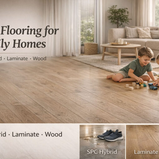 What's the best flooring for families with kids in NZ：SPC Hybrid vs. Laminate vs wood flooring
