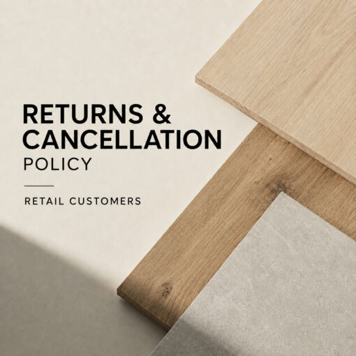 All returns and cancellations must be discussed with FLOORCO and approved in writing before any products are returned or orders are cancelled.